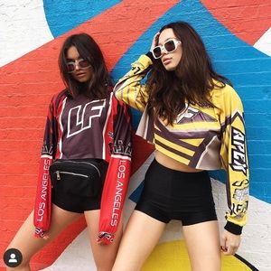 LF the brand racerback top